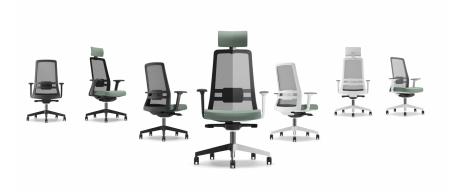 Scaun Ergonomic Nemos Negru Mesh Birou Directorial [9]