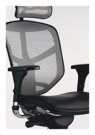 Scaun Ergonimic Enjoy M Task Pro - W Black Mesh Birou Directorial [11]