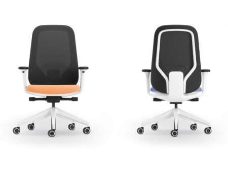 Scaun Ergonomic Mesh Hera Alb Birou Directorial [5]