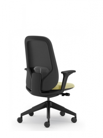 Scaune Ergonomice - Scaun Ergonomic Mesh Hera Negru Birou Directorial