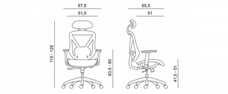 Scaun Ergonomic Aero Pro Birou Directorial [10]