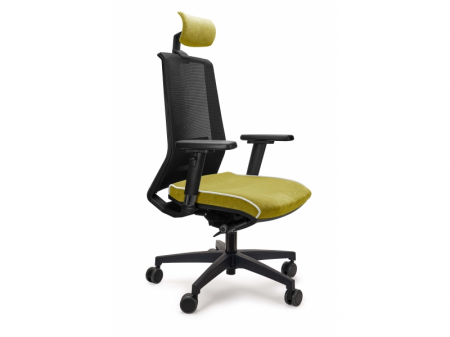 Scaun Ergonimic Mesh Notus Negru Birou Directorial [4]