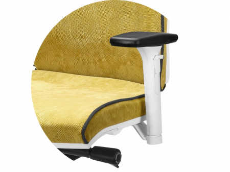 Scaun Ergonimic Artemis Alb Birou Directorial [7]