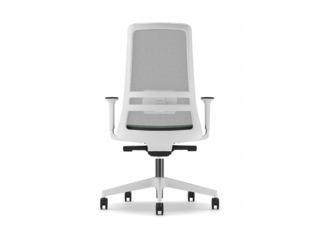 Scaun Ergonomic Nemos Alb Mesh Birou Directorial [7]