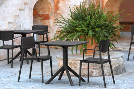Scaun Polipropilena ranforsata Loft Brate terasa, bucatarie, HoReCa [4]