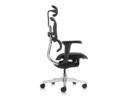 Scaun Ergonomic ErgoHuman 2 Ultra Black Birou Directorial [2]