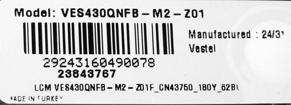17IPS62 43" 23818870 - pozitia YY107 [4]