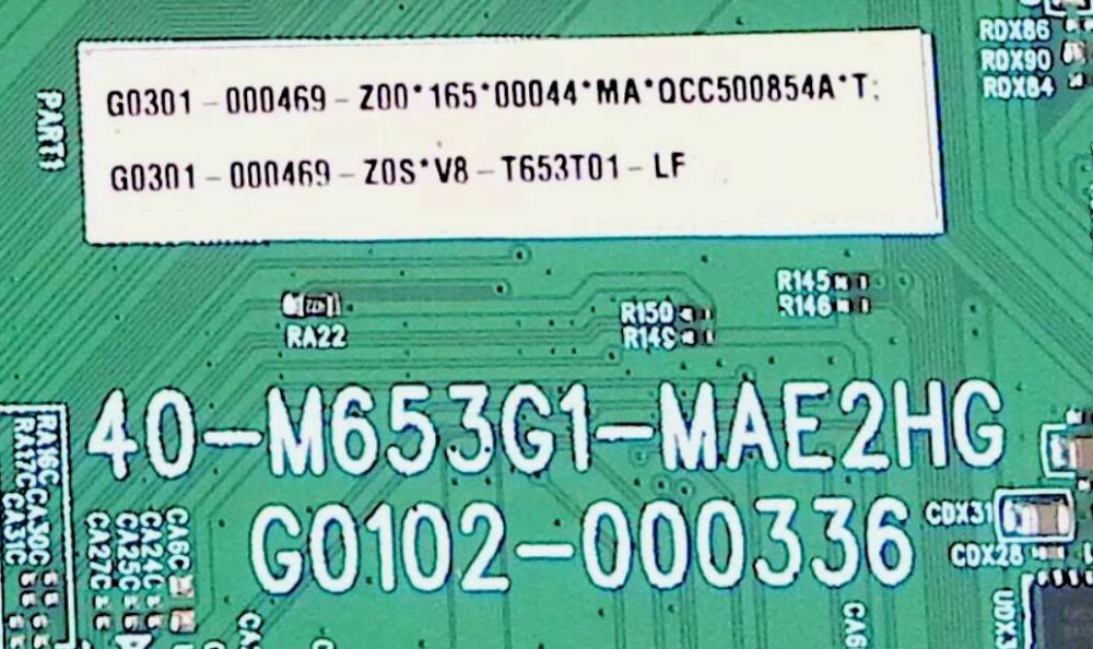 40-M653G1-MAE2HG G0102-000336 MT9653 M653G1 + WKCT26M2501 SS1 - pozitia GG522 [3]