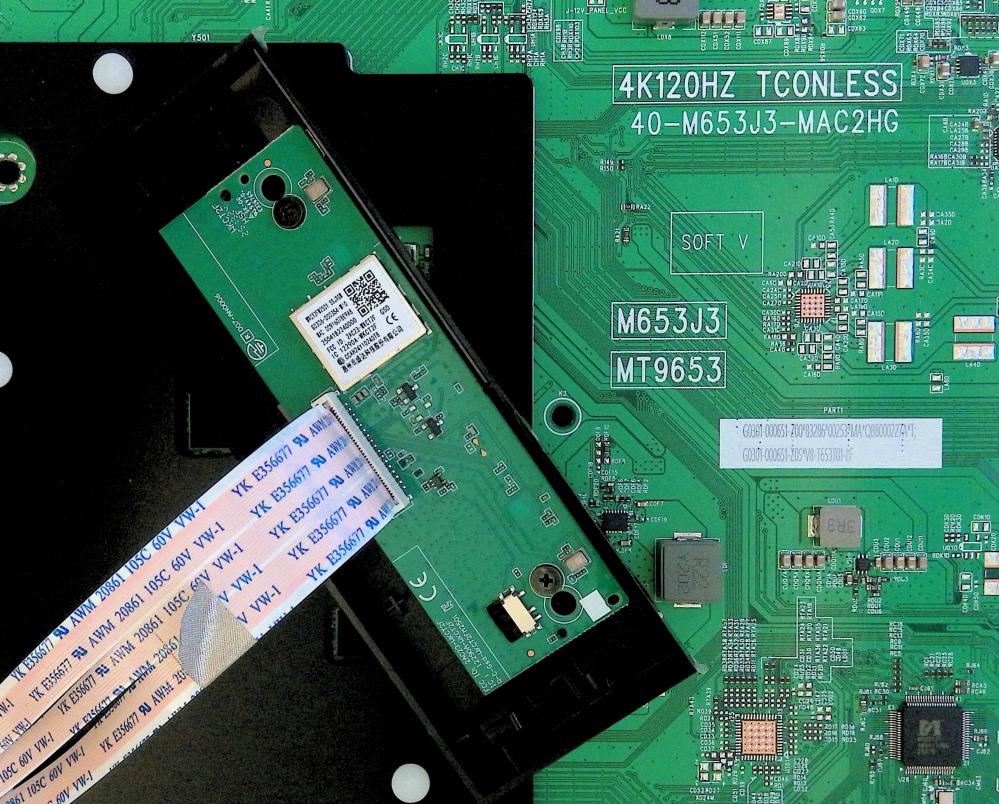 40-M653J3-MAC2HG 4K120HZ TCONLESS M653J3 MT9653 + WKCT2FM2501 SSJX - pozitia GG753 GG754 GG755 GG763 [2]
