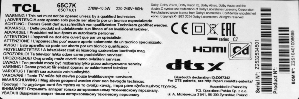 40-M653J3-MAC2HG 4K120HZ TCONLESS M656J3 MT9653 V8-T653T01-LF PID214586 + WKCT2FM2501 - pozitia GG959 [3]