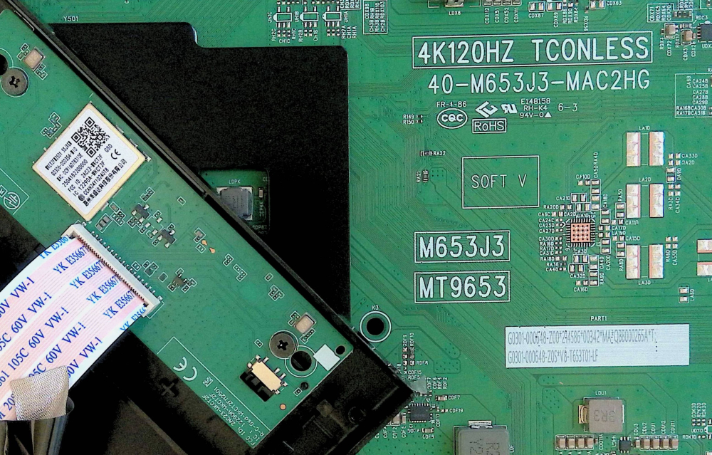 40-M653J3-MAC2HG 4K120HZ TCONLESS M656J3 MT9653 V8-T653T01-LF PID214586 + WKCT2FM2501 - pozitia GG959 [2]