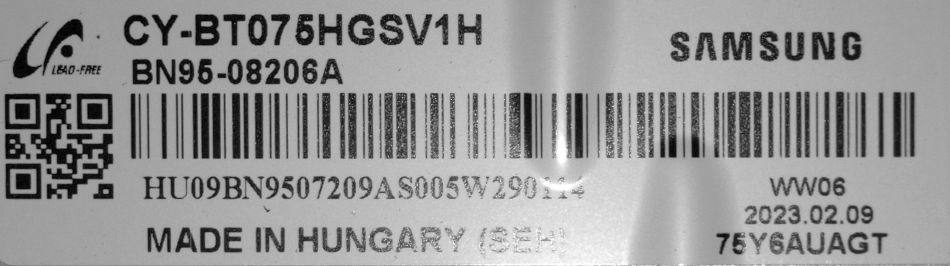 BN94-17152G = KANT_SU2E = BN41-02992A - pozitia GG221 [6]