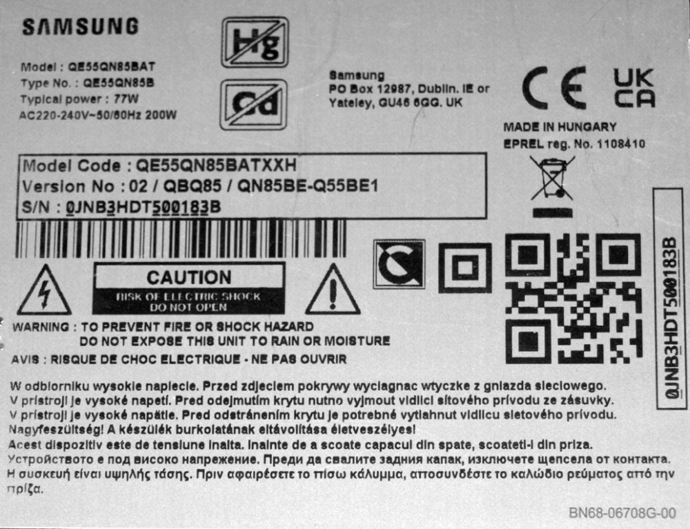 BN94-17428B Y22_4K_55_Q85_AM_LED_7A50 BN41-03006B - pozitia VK201 [2]