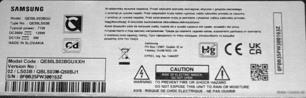 BN94-17607X K058C-D36A + BN96-54937A + BN59-01333A BN59-01314A  WCP730M + BN59-01415A - pozitia GG23 [4]