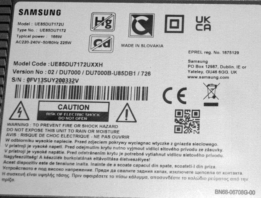 BN96-59602H KANT_SU2E_DU7000 BN41-03231A - pozitia GG719 [3]