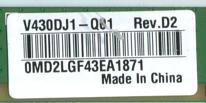 CRH-BXBT43Y1303006030AKREV1.0 HD425Y1U71-TL01+2020102001+SVH430AG8 - pozitia GG416 [8]
