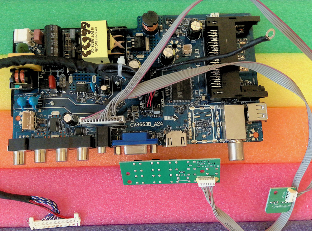 CV3663B_A24 ( ecran HD cu LVDS la 12V ) - pozitia SRL520 SRL522 GG632 GG633 [6]