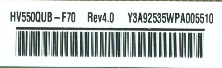 HV550QUB-F70(4.0) N012406-002909-002 VER00.02 7E8.10.29 - pozitia GG909 GG911 [5]