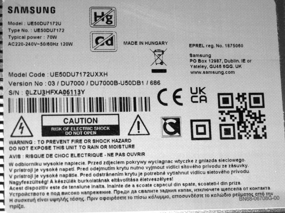 L1_DU7K_E0_CFM_L7(1) + L1_DU7K_E0_CFM_R9(1) R1.1_XAK_100_7pi  LM41-01145A / C  LM41-01146A / C - pozitia GG172 [9]