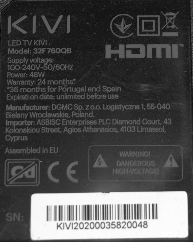 LED32D05-ZC56AG-02D 2019-07-11 5S1P B005P00105845B 30332005215D - pozitia GG203 GG318 GG405 [4]