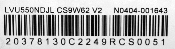 P30SW = 40-P30SWL-PWB1ZG 11601-500136 55" - pozitia GG517 [5]