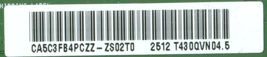 PW.A100W2.775 43" - pozitia GG709 GG710 GG712 [2]