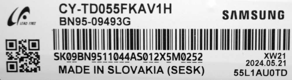 SOLUM BN44-01228A = L55S8NC_CSM = ST55P141G1-WVD - pozitia PX428 PX445 PX510 PX741 PX841 PX920 GG22 GG116 GG111 [5]