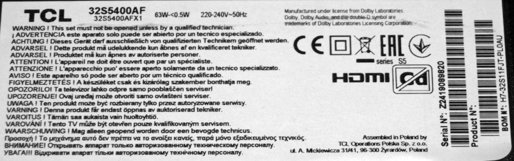 TCL32D11-ZC42AG-02DH 2023-07-27 11S1P 303TC320068DH - pozitia GG48 GG538 [6]
