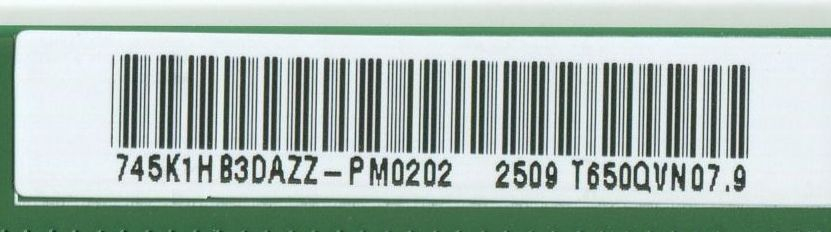 WDX DCBDI-A260H_04 T650QVN07.9 - pozitia GG760 GG965 [6]