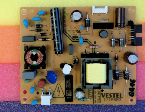 Sursa alimentare - 17IPS63 32" 23644792 - pozitia PX401 PX435 PX710 PX714 PX746 GG06