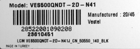 17IPS72 50" - 23521004 - pozitia PX06 GG417 [3]