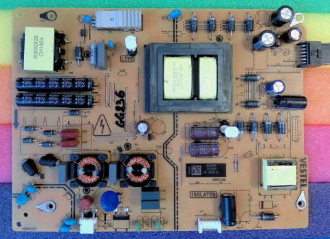 Sursa alimentare - 17IPS72 55" 23776436 - pozitia PX911 GG836