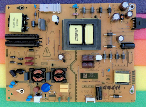 Sursa alimentare - 17IPS72 58" - 23772861 - pozitia SRL542 GG423 GG611