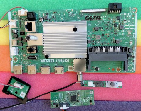 Placi de baza - 17MB180E + 17TK158 + 17WFM26 + Alexa microphone - pozitia GG812