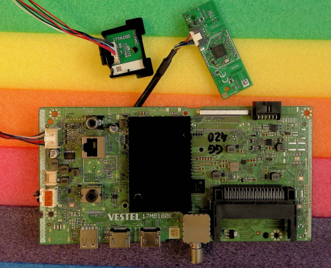 Placi de baza - 17MB180E SMART 4K + 17WFM25 + 17TK155 - pozitia GG420