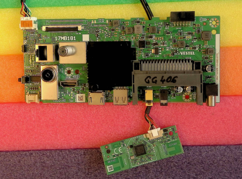 Placi de baza - 17MB181 SMART HD Ready + 17WFM26 - pozitia GG406