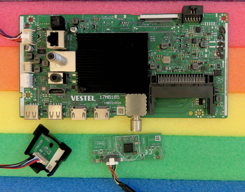 Placi de baza - 17MB185 + 17WFM26 + 17TK155 - pozitia GG608