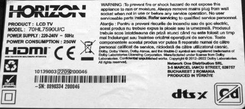 17MB185 Smart Android 4K + 17WFM26 + 17TK155 - pozitia GG757 GG775 [2]