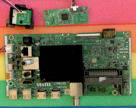 Placi de baza - 17MB185 Smart Android 4K + 17WFM26 + 17TK155 - pozitia GG757 GG775