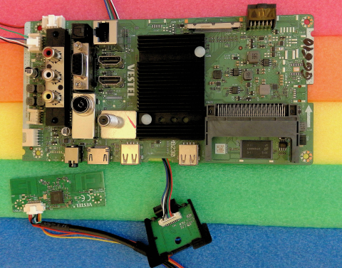 Placi de baza - 17MB230 SMART 4K + 17WFM21 - pozitia MG701 GG610 GG624 GG630