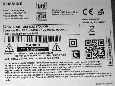 3IN1 Kant-Su2e 50/55 inch - pozitia PX437 GG25 [1]