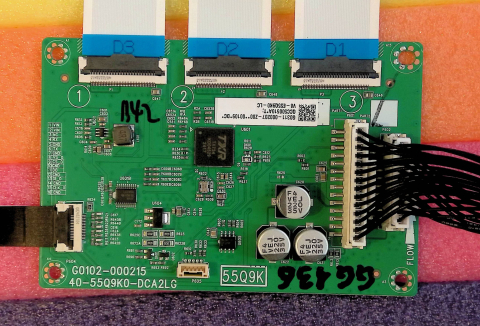 Driver LED - 40-55Q9K0-DCA2LG G0102-000215 55Q9K - pozitia GG136