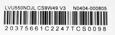 40-L17SW2-PWE1KG 11601-500150 55" - pozitia PX727 PX844 PX847 PX846 PX950 GG24 GG132 [4]