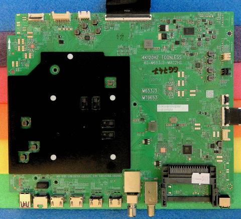 Placi de baza - 40-M653J3-MAC2HG 4K120HZ TCONLESS M653J3 MT9653 + WKCT2FM2501 SSJX - pozitia GG747