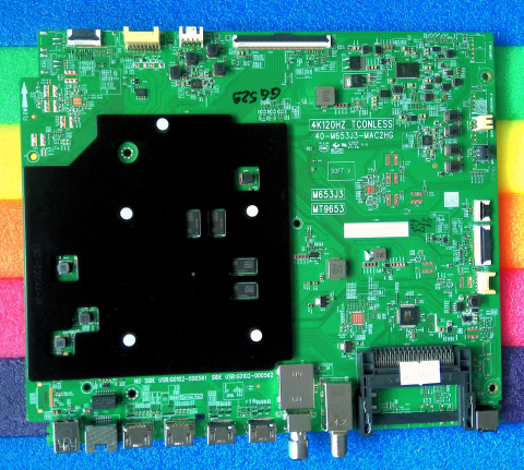 Placi de baza - 40-M653J3-MAC2HG 4K120HZ TCONLESS M653J3 MT9653 + WKCT2FM2501 SSKX - pozitia GG529