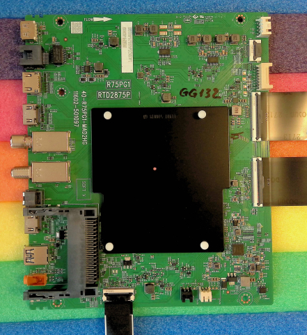 Placi de baza - 40-R75PG1-MAD2HG 11602-501097 R75PG1 RTD2875P - pozitia PX847 PX950 GG132