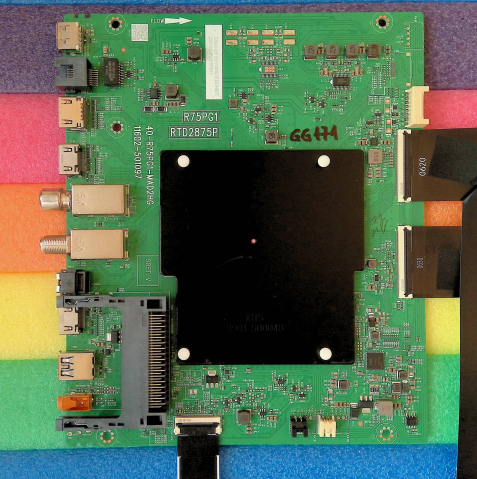 Placi de baza - 40-R75PG1-MAD2HG 11602-501097 R75PG1 RTD2875P + WKCT19R2501 - pozitia GG171