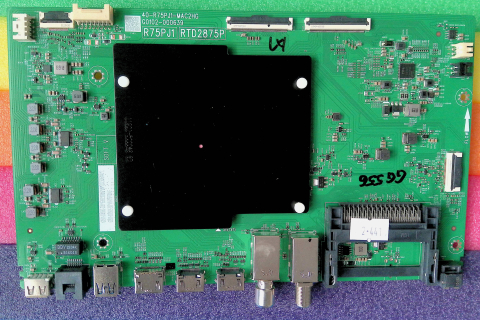 Placi de baza - 40-R75PJ1-MAC2HG G0102-000639 R75PJ1 RTD2875P + WKCT19R2501 TCLAJX + 0319 + 0221A6-550 - pozitia GG556