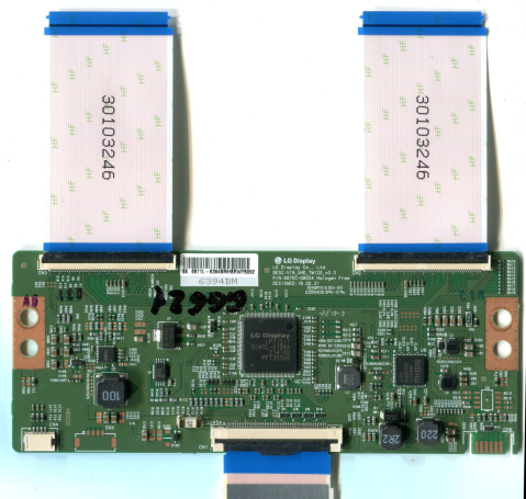 Module TCON - 6871L-6394B = 6870C-0805A - pozitia SRL608 SRL609 GG310 GG621