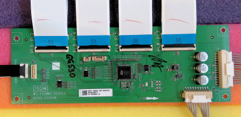 Driver LED - 75Q9K 40-75Q9K0-DCA2LG G0102-000256 - pozitia GG530